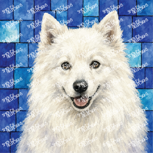 PatternPly® Full Coverage Dog Breed Series Volume 5 Dog Portraits in Watercolor 13
