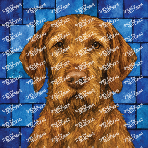 PatternPly® Transparent Dog Breed Series Volume 5 Dog Portraits in Watercolor 18
