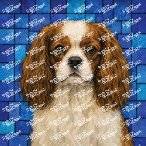PatternPly® Transparent Dog Breed Series Volume 5 Dog Portraits in Watercolor 22
