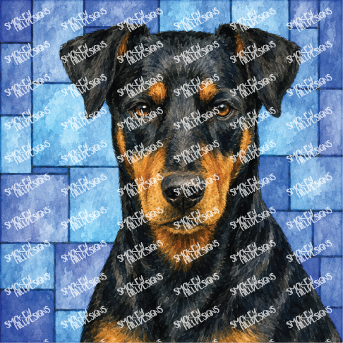 PatternPly® Transparent Dog Breed Series Volume 5 Dog Portraits in Watercolor 26