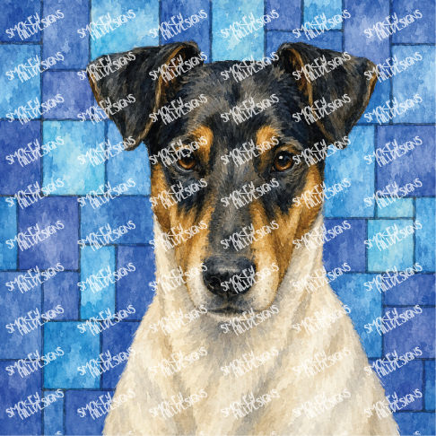 PatternPly® Transparent Dog Breed Series Volume 5 Dog Portraits in Watercolor 30