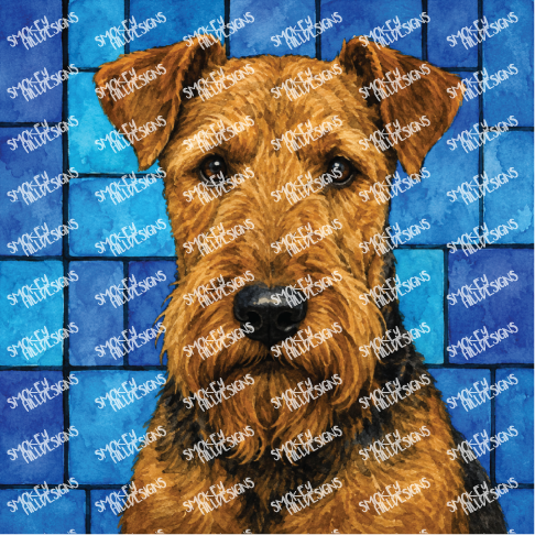 PatternPly® Transparent Dog Breed Series Volume 5 Dog Portraits in Watercolor 6