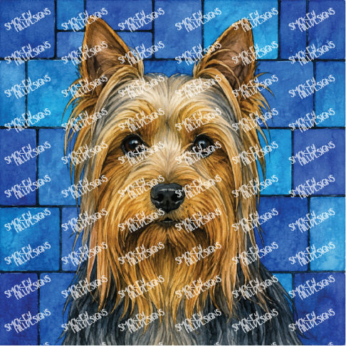 PatternPly® Full Coverage Dog Breed Series Volume 5 Dog Portraits in Watercolor 7