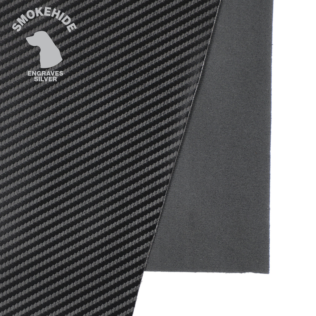 Black Carbon Fiber SmokeHide™ Leatherette product photo 2