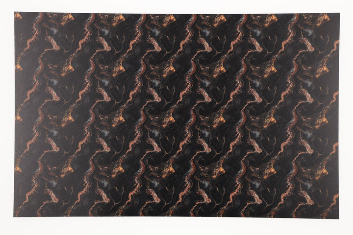 PatternPly® Full Coverage Black and Gold Marble