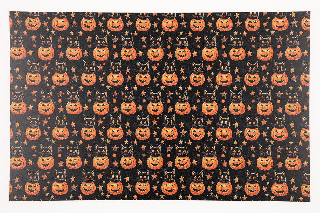 PatternPly® Full Coverage Black Cat Pumpkins product photo 2