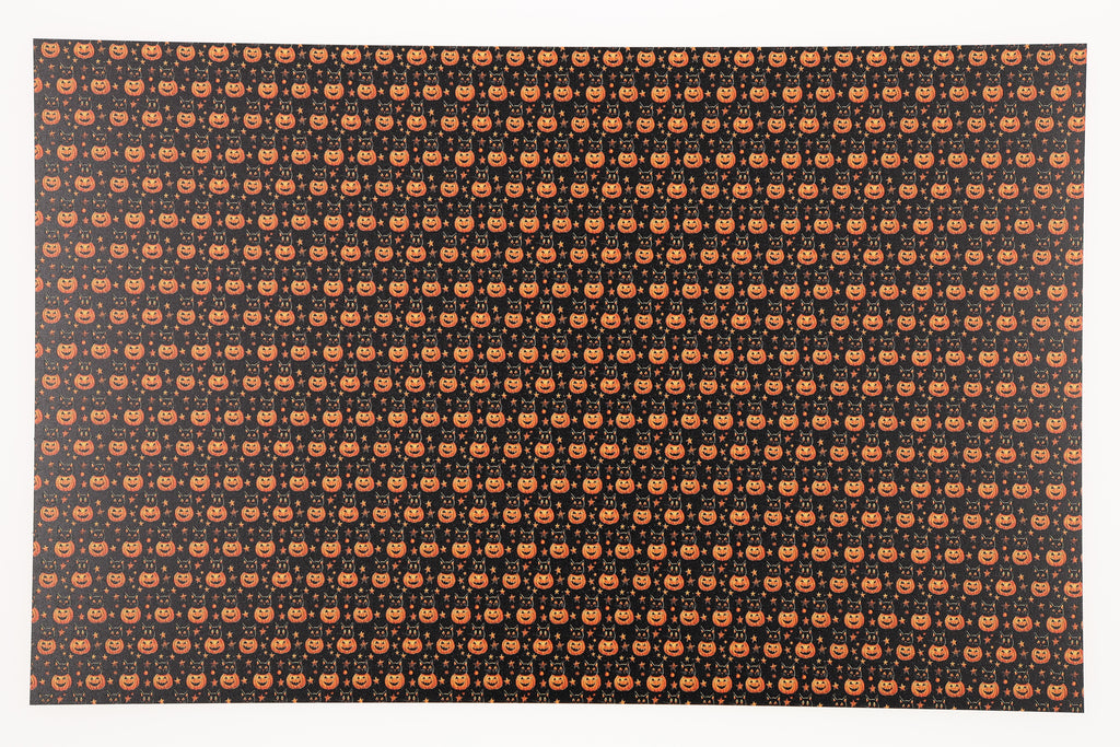 PatternPly® Full Coverage Black Cat Pumpkins Micro product photo 2