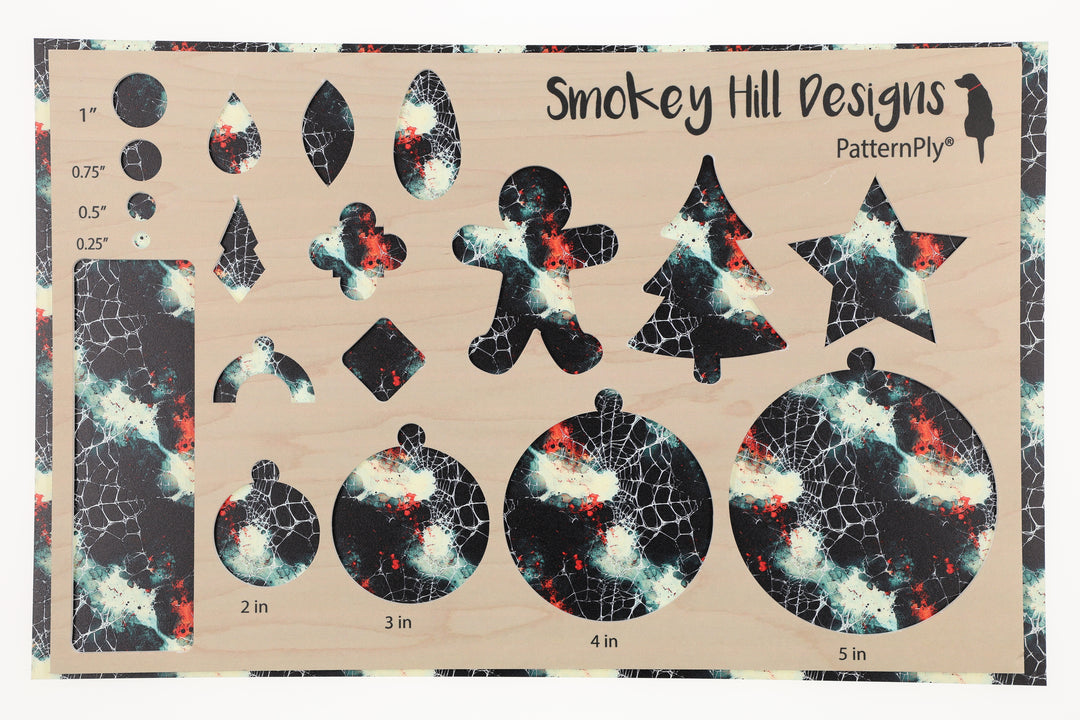 PatternPly® Full Coverage Bloody Spiderwebs