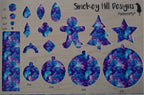 PatternPly® Full Coverage Blue and Purple Stained Glass product photo 3