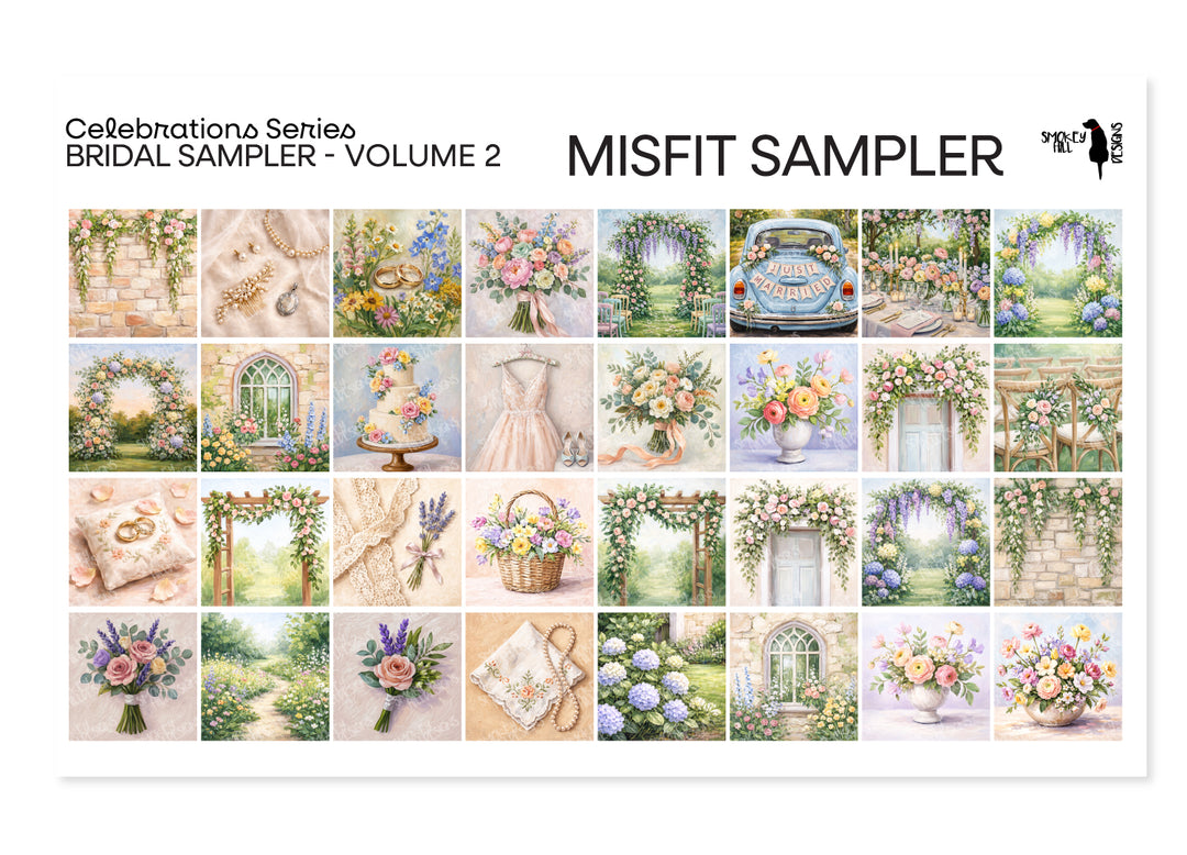 Misfit PatternPly® Transparent Bridal Sampler Volume 2