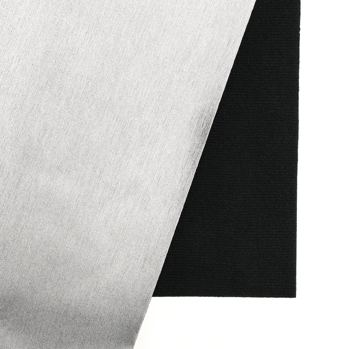 Metallic Silver Brushed SmokeHide™ Leatherette
