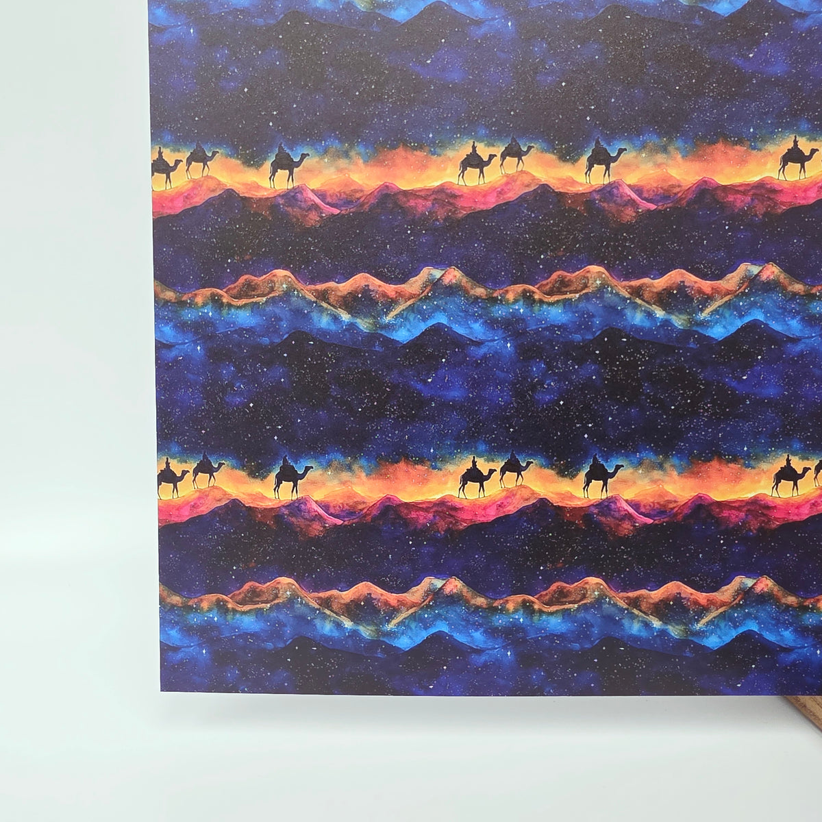 PatternPly® Full Coverage Camel Hills sheet showing the pattern