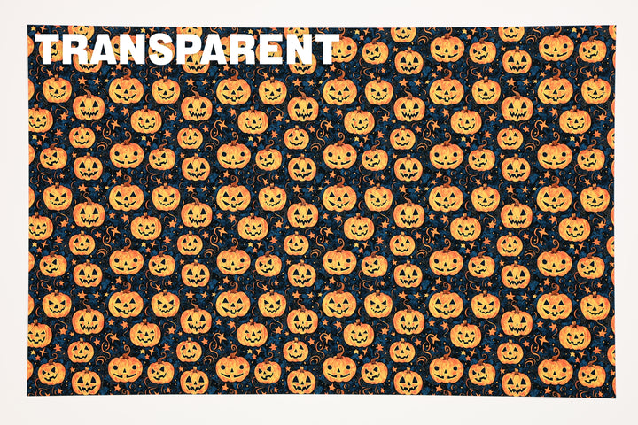 PatternPly® Transparent Celestial Pumpkins