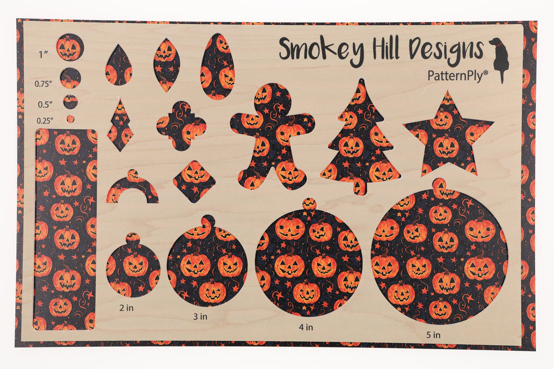 PatternPly® Transparent Celestial Pumpkins