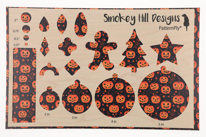 PatternPly® Transparent Celestial Pumpkins