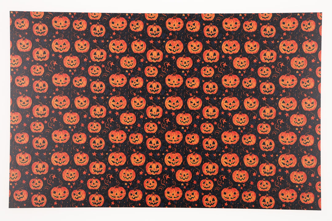 PatternPly® Full Coverage Celestial Pumpkins