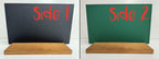 Misfit 1/8" Black/Green Chalkboard Duo