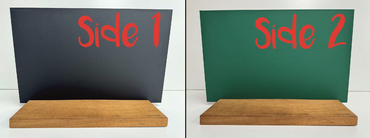 Misfit 1/8" Black/Green Chalkboard Duo