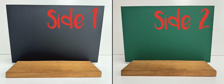 1/8" Black/Green Chalkboard Duo