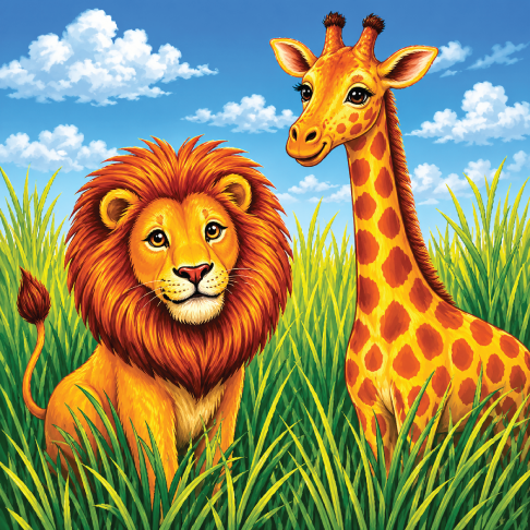 PatternPly® Full Coverage Childrens Series Volume 1 Vibrant Kids Scenes 10