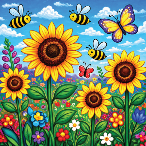PatternPly® Transparent Childrens Series Volume 1 Vibrant Kids Scenes 14