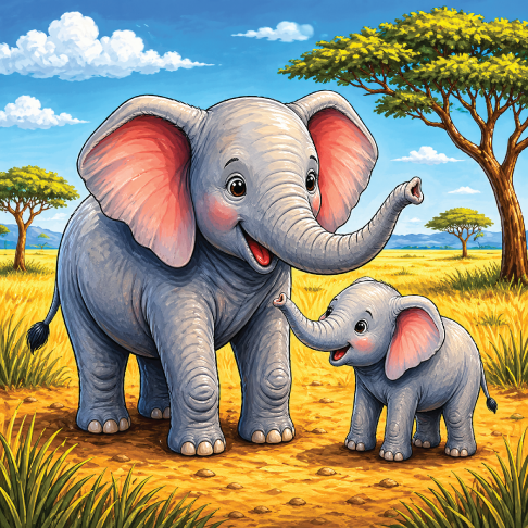 PatternPly® Transparent Childrens Series Volume 1 Vibrant Kids Scenes 25
