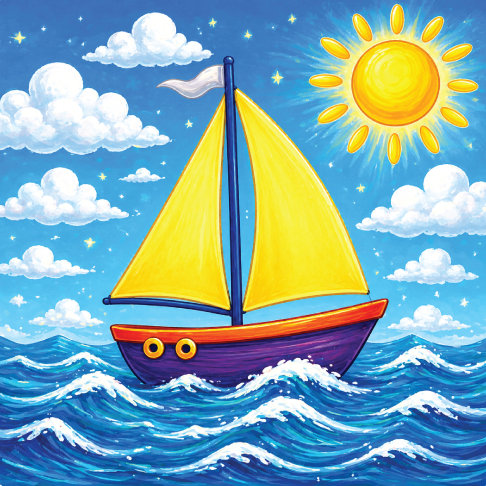 PatternPly® Transparent Childrens Series Volume 1 Vibrant Kids Scenes 3