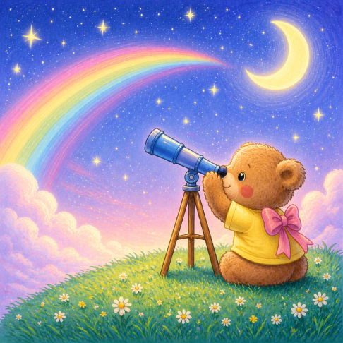 PatternPly® Transparent Childrens Series Volume 2 Kids Rainbow Scenes 19