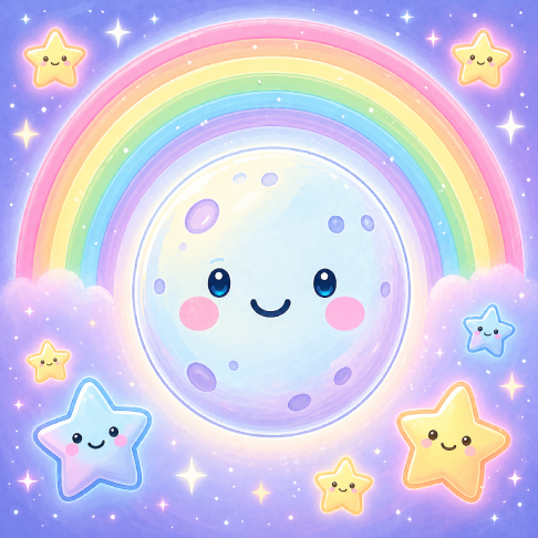 PatternPly® Full Coverage Childrens Series Volume 2 Kids Rainbow Scenes 29