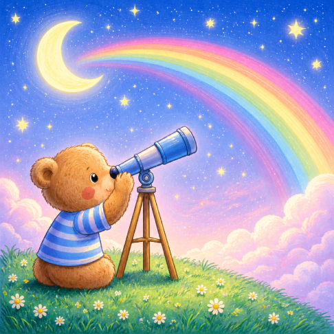 PatternPly® Full Coverage Childrens Series Volume 2 Kids Rainbow Scenes 4