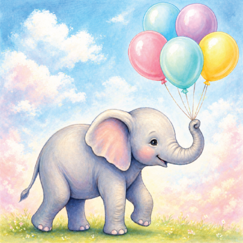 PatternPly® Transparent Childrens Series Volume 3 Kids Baby Animals 28