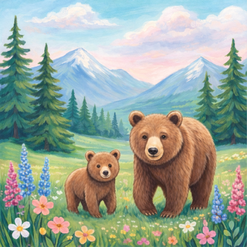 PatternPly® Full Coverage Childrens Series Volume 3 Baby Animals 9