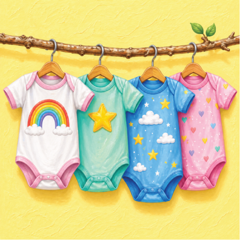 PatternPly® Transparent Childrens Series Volume 4 Welcome Baby 18