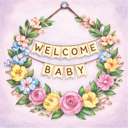 PatternPly® Full Coverage Childrens Series Volume 4 Welcome Baby 24