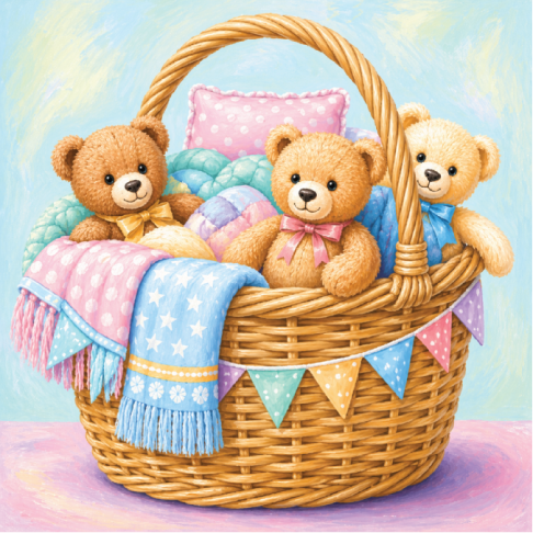 PatternPly® Transparent Childrens Series Volume 4 Welcome Baby 4