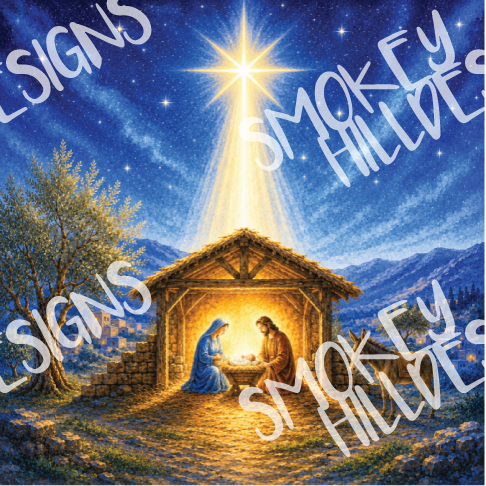 PatternPly® Full Coverage Christmas Series Volume 10 Bible Scenes 12