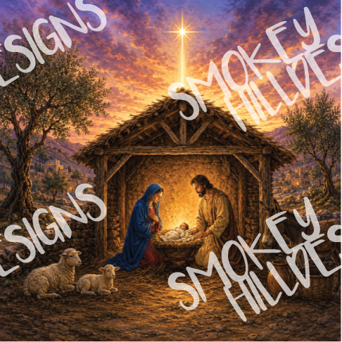 PatternPly® Transparent Christmas Series Volume 10 Bible Scenes 13