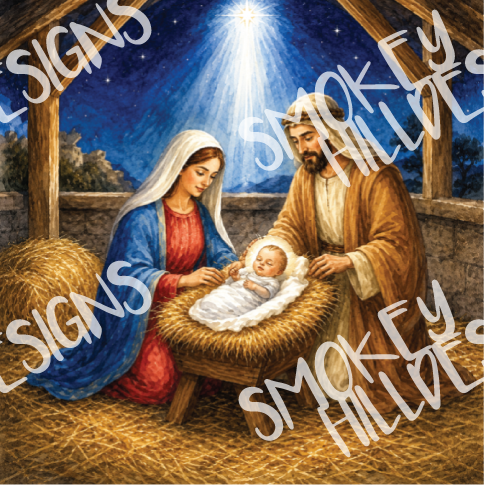 PatternPly® Transparent Christmas Series Volume 10 Bible Scenes 14