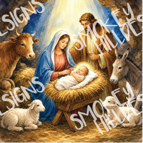 PatternPly® Transparent Christmas Series Volume 10 Bible Scenes 16