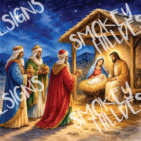 PatternPly® Transparent Christmas Series Volume 10 Bible Scenes 25