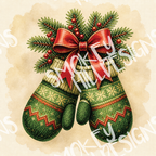 PatternPly® Transparent Christmas Series Volume 1 Traditional Christmas 13 art scene artwork
