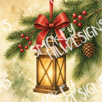PatternPly® Transparent Christmas Series Volume 1 Traditional Christmas 28 art scene artwork