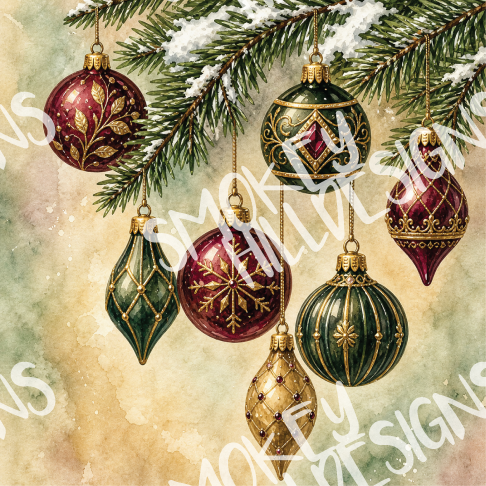 PatternPly® Transparent Christmas Series Volume 1 Traditional Christmas  2