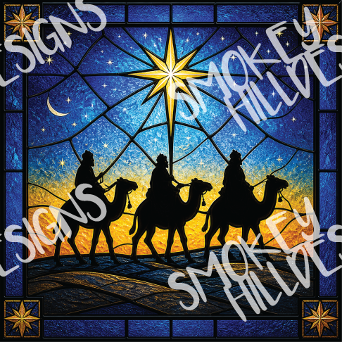 PatternPly® Full Coverage Christmas Series Volume 2 Stained Glass Christmas 10