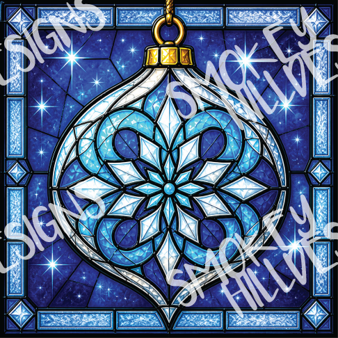 PatternPly® Transparent Christmas Series Volume 2 Stained Glass Christmas 11
