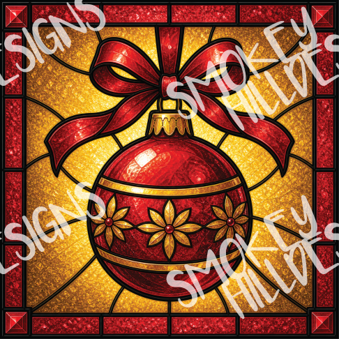 PatternPly® Full Coverage Christmas Series Volume 2 Stained Glass Christmas 17