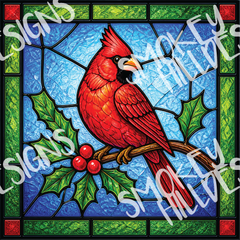 PatternPly® Full Coverage Christmas Series Volume 2 Stained Glass Christmas 1