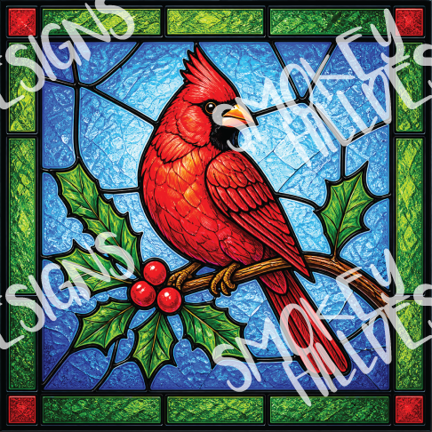 PatternPly® Transparent Christmas Series Volume 2 Stained Glass Christmas 1