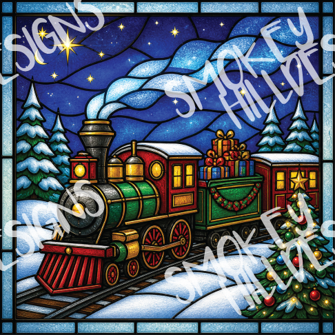 PatternPly® Transparent Christmas Series Volume 2 Stained Glass Christmas 21