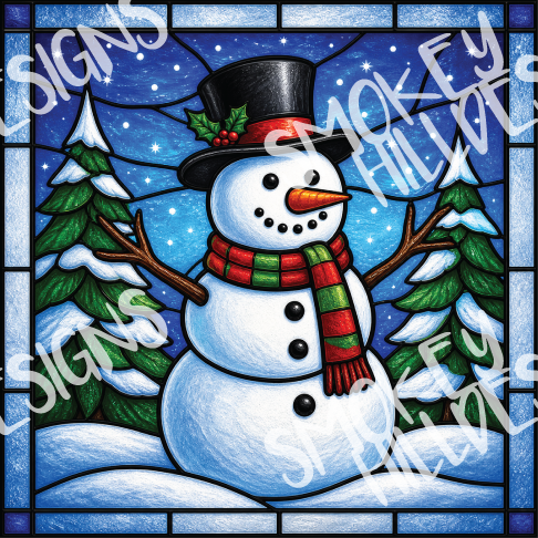 PatternPly® Transparent Christmas Series Volume 2 Stained Glass Christmas 23